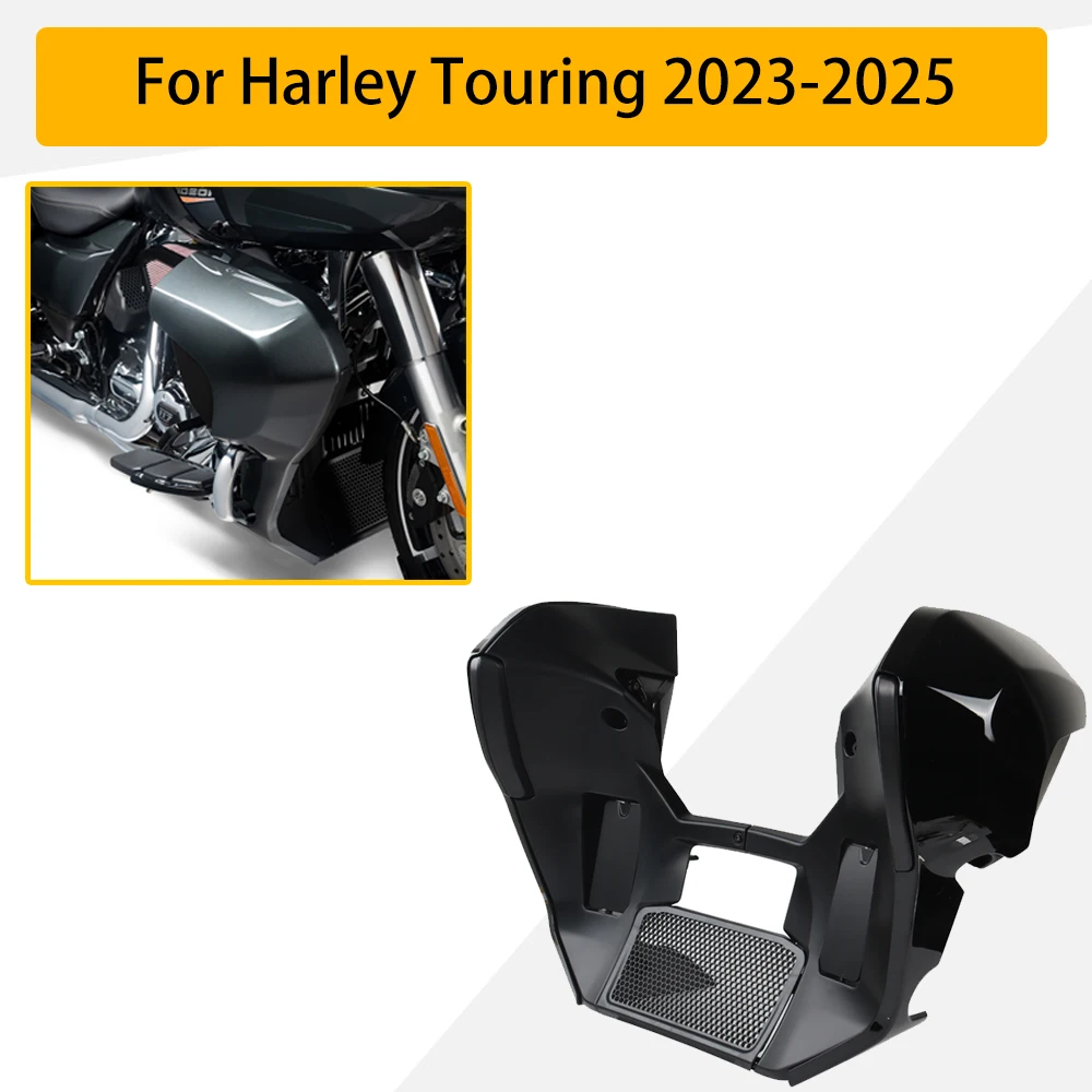 

Комплект удлиненных накладок на спойлер подбородка для Harley Touring CVO Street Road Glide 23-Up FLHX FLTRX 24-Up FLHXU
