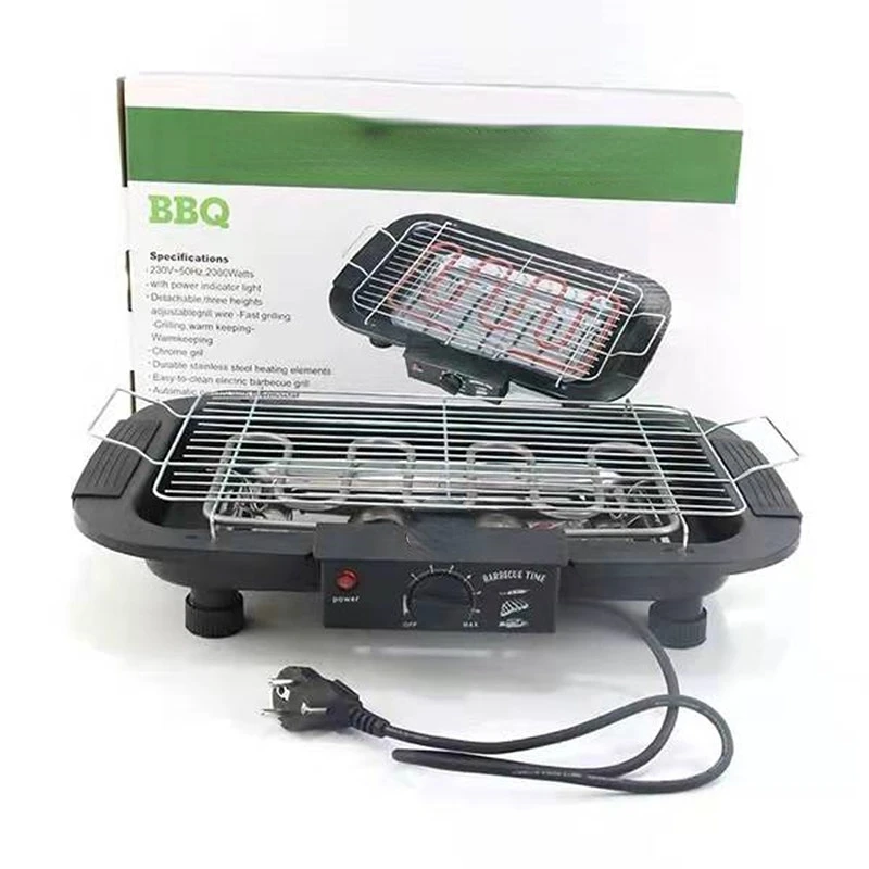 Multifunction Indoor Smokeless Mini Korean Tabletop Electric Grills Barbecue Stove Portable Barbecu Bbq Grill