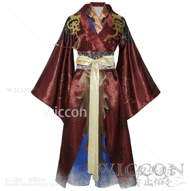 Wukong mito preto fantasia de cosplay para homens e mulheres, fantasia de palco, anime, Kang Jin, Xian Jun, estilo antigo, novo jogo