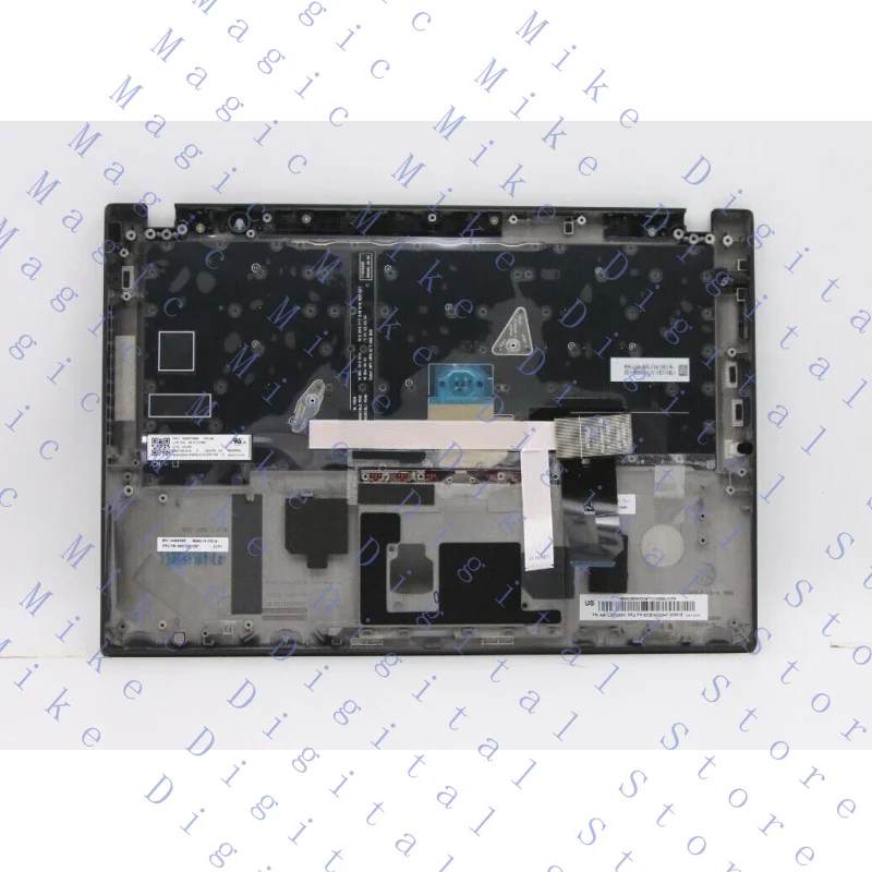 H  5M10Z41267 For Lenovo ThinkPad T14s Palmrest Keyboard Bezel Cover Backlit WO/FPR