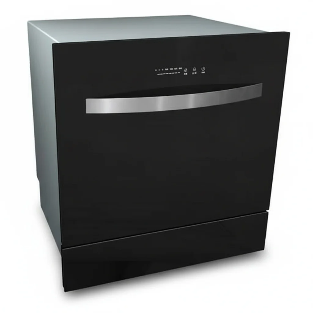 Built-In Dishwasher,12 Sets 304 Stainless Steel Household Dishwashing Machine, Smart Touch Control Compact Commercial Dishwasher