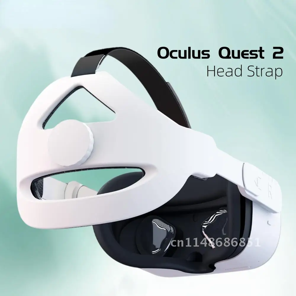 Strap Head for Meta Oculus Quest 2 Accessories with Cushion Head Replacement for Elite Strap Comfortable Protective