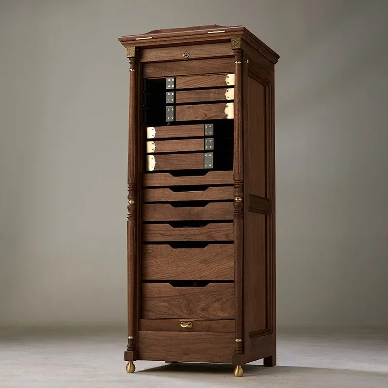 North American Black Walnut Dental 50 Adults Eastlake Tea Set Jewelry  Jewelry Wenplay Cabinet