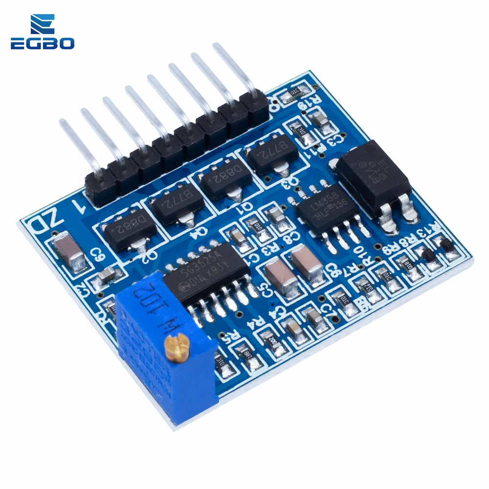 لوح سائق عاكس EGBO ، وحدة محرك preample ، تردد قابل للتعديل ، خلاط 12 فولت-24 فولت ، LM358 ، 1-10 ، SG3525