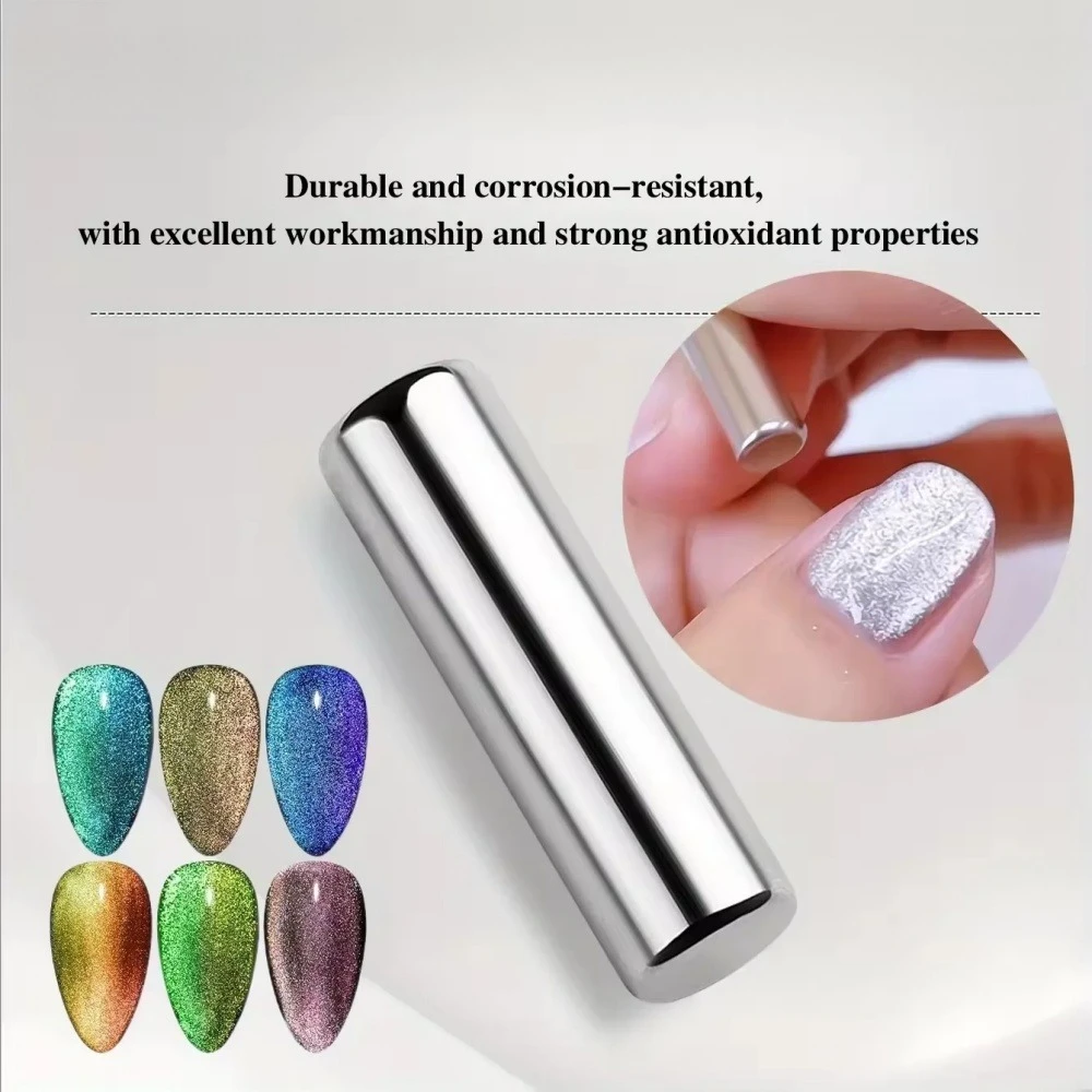 Nail Art Magnetic Stick Cylindrical Magnet Pen for Gel Nail Polish 3D Nails Painting Multifunctional Strong Stick Manicure Tools
