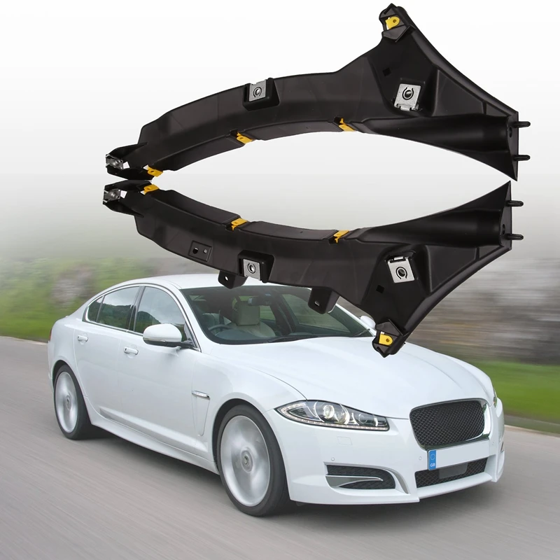 

C2Z16532 C2Z16531 для Jaguar XF 2012-2015 Левый Правый передний бампер, монтажный кронштейн, бампер