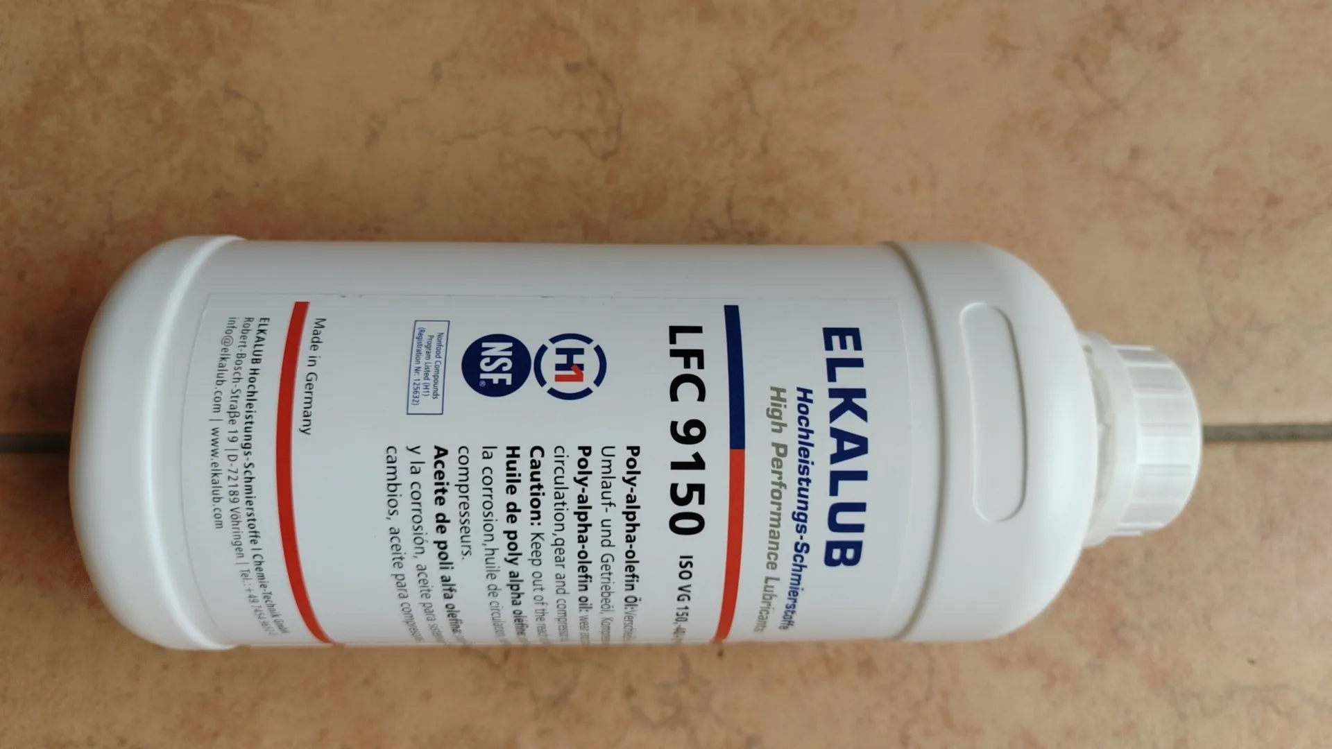 LFC9150 ISO VG150 Air Compressor Oil for Printing Machine Pneumatic System Lubrication
