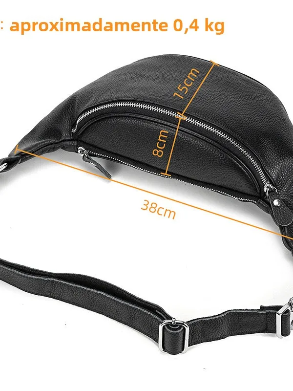 yuqixuan-men's-genuine-leather-crossbody-bag-black-top-layer-cowhide-chest-bag-ladies-handbag-retro-style-sport-scene