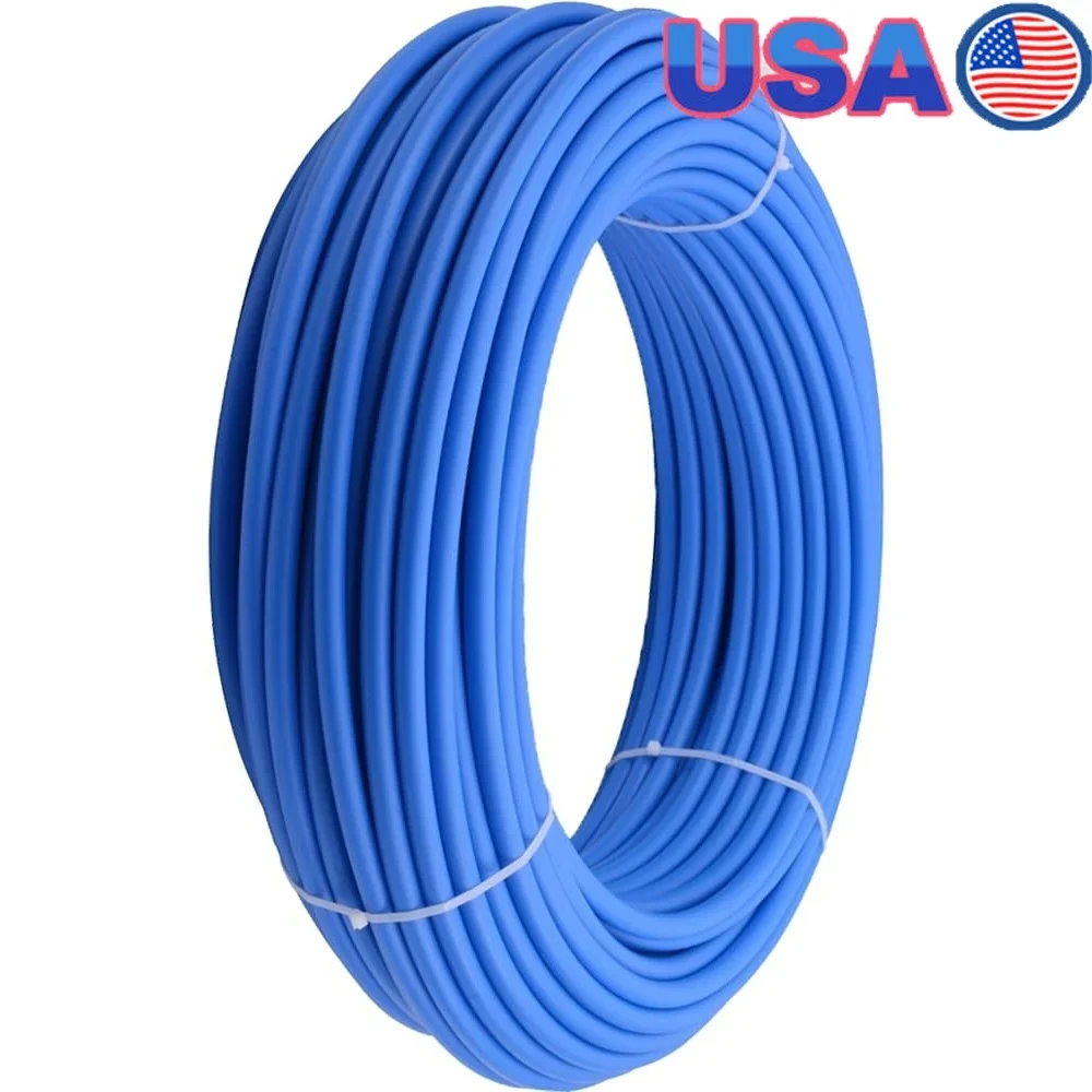 

1/2 дюйма, 300 футов, труба PEX-B, гибкая водяная трубка, морозостойкая сантехника для горячей и холодной воды, противопожарная защита