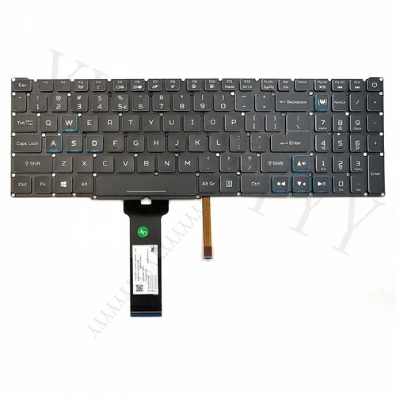 

Y+New for Acer Predator Helios 300 PH315-52 PH315-53 Keyboard US RGB Colorful Backlit