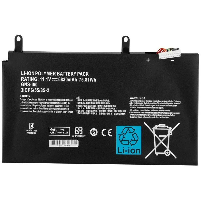 

GNS-I60 Original Battery 961TA010FA For Gigabyte P35G v2 P35K v3 P35X v6 P37W V4