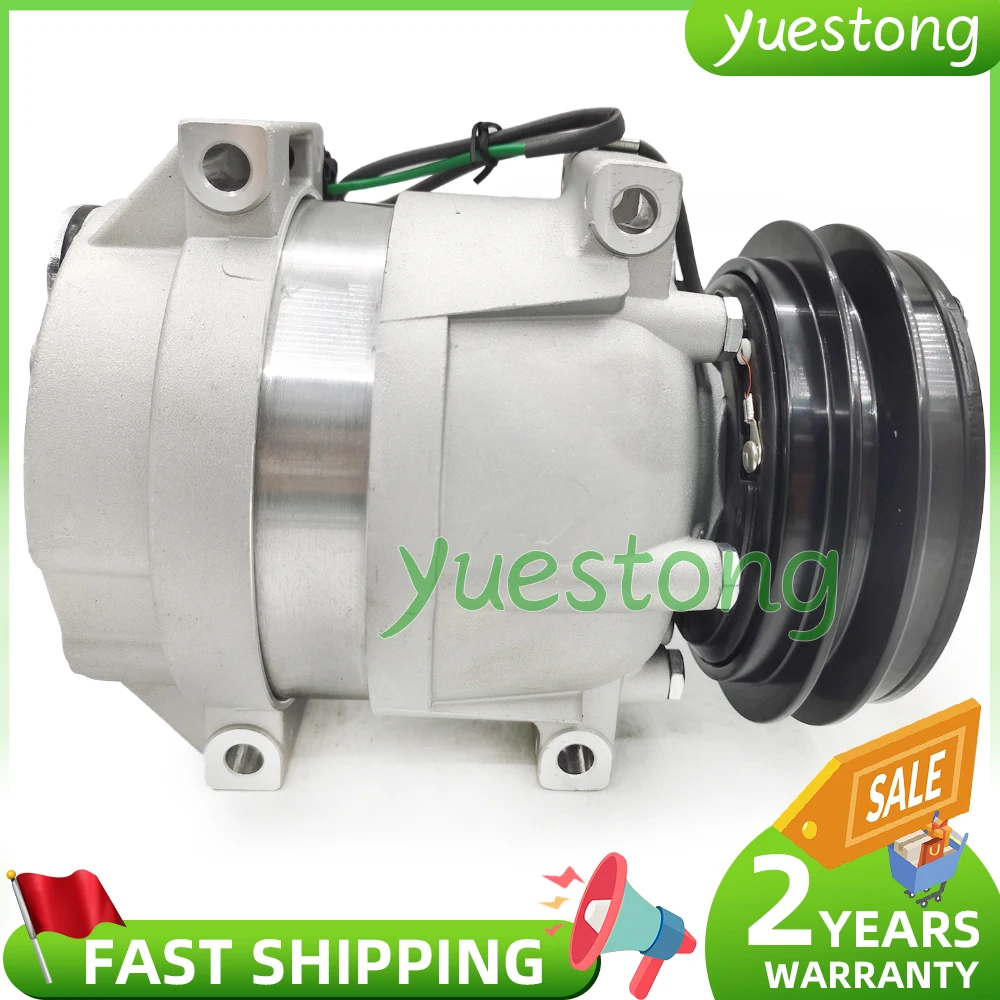 CM7579 AC Compressor For Hyundai Machinery Excavator 11Q690040 11Q690041 715618 A5W00258A FA01DS100235CM 11Q6-90041 24V