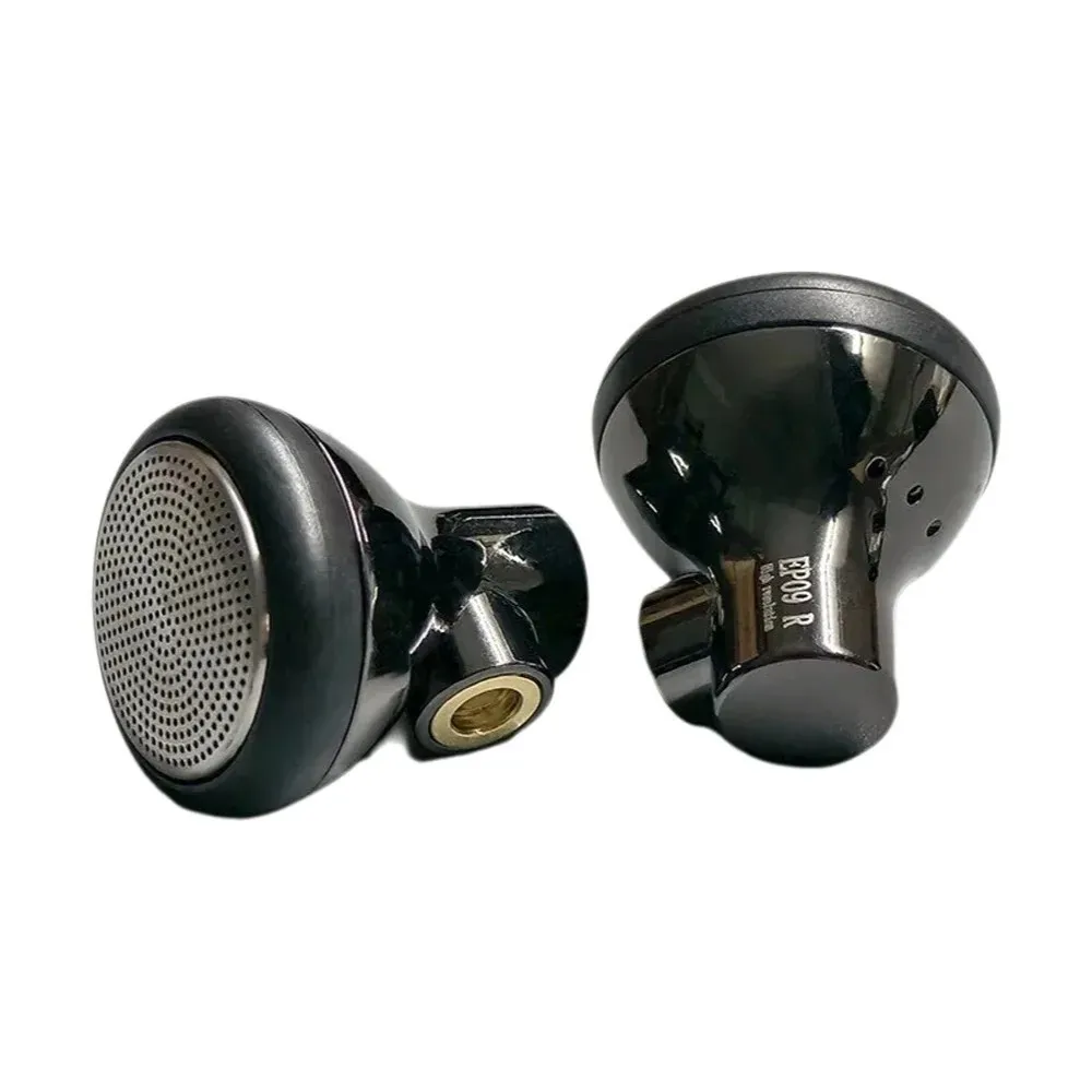 LUN SHENG EP09 Flat Head Earbuds 15.4mm Dynamic Wired Headphones High-Fidelity In Ear HiFi Earphone With MMCX Interface