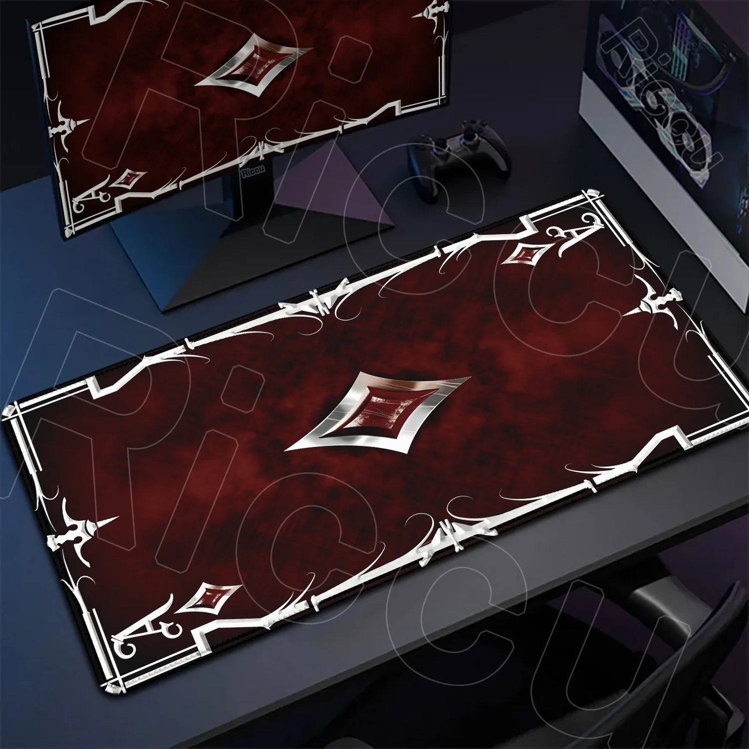 

HD XXL 400x900mm Rubber Poker back of the card Table Mouse Pad Office Keyboard Gaming Table expand Desk Mat Players Game Mats