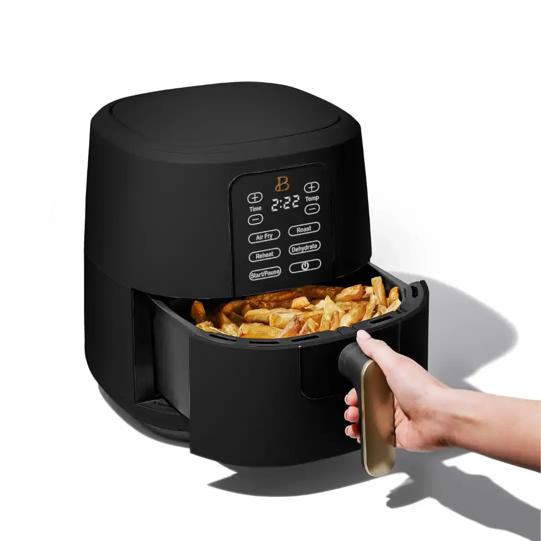 oil-free air fryer 6 Quart Touchscreen Air Fryer, White Icing by Drew Barrymore