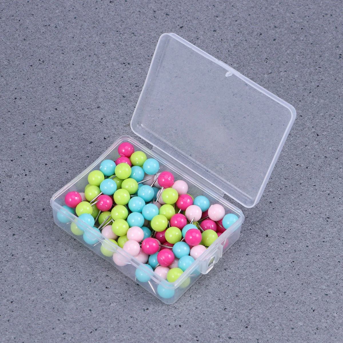 100 Pcs Drawing Pins Decorative Pushpins for Maps Thumbtack Corkboard Thumbtacks