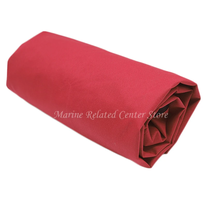600D 3 Bow Bimini Top Boot Cover No Frame Waterproof Yacht Boat Cover With Zipper Anti UV Dustproof Cover Marine Accessories