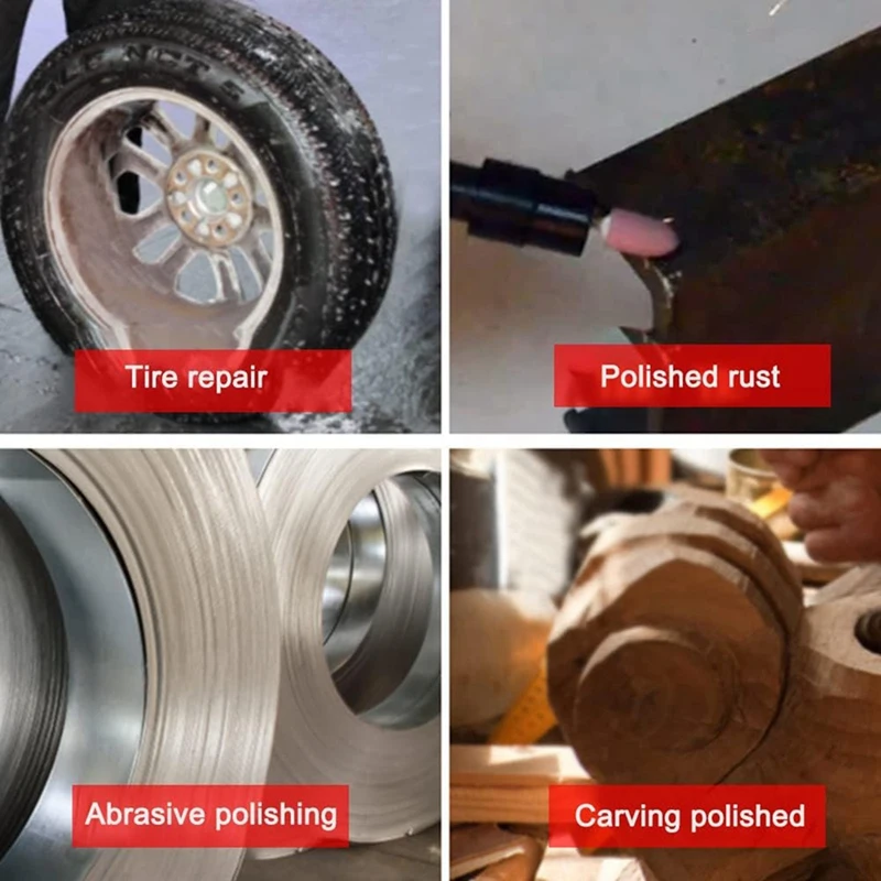 Die erweiterte pneumatische Poliermaschine wird zum Entfernen von Schweißflecken und Rostflecken auf langlebigen, einfach zu bedienen Metallprodukten verwendet