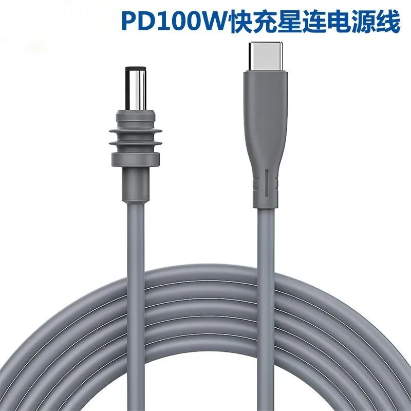 For Starlink Mini Power Cable Type-C To DC PD 100W Power Cord Waterproof 3m Length