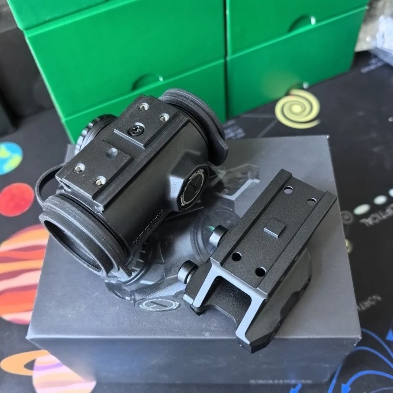 1x Non-magnifying Holographic Red Dot Sight, Four Reticle Options, High Shock Resistance, Offset Mount Base, Outdoor Toy Sight