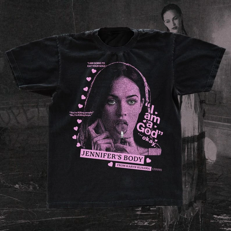 Classic Y2K Printed Men Women's Short Sleeve T-Shirt Funny Design Unisex T-shirt 90s Cotton Aesthetic Streetwear Casual Tops