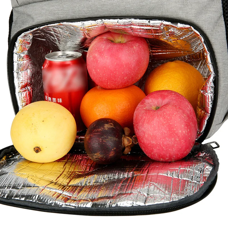 Zaino termico borse da Picnic impermeabili borsa termica portatile per isolamento alimentare da Picnic per campeggio all\'aperto escursionismo Picnic