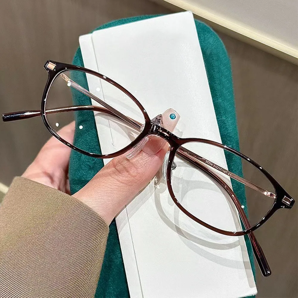 Classic Blue Ray Blocking Anti-Blue Light Glasses Ultralight Eye Protection Square Eyeglasses Metal Computer Goggles Men Women