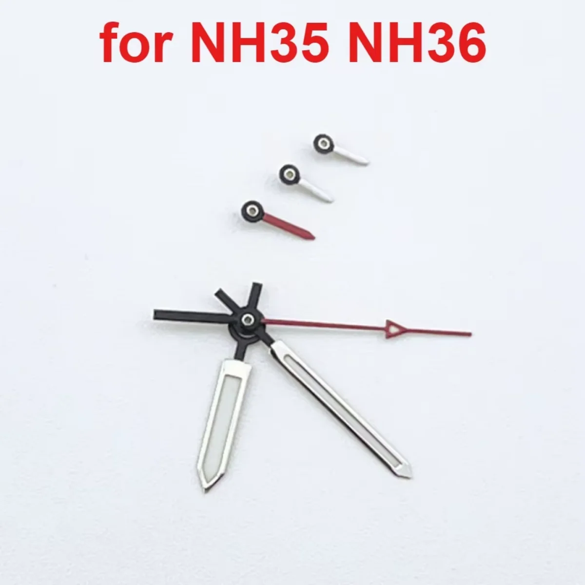 

6Pin NH35 Watch Hands Green Luminous Needles for NH35 NH36 4R35 4R36 Movement Watch Modification Accessories