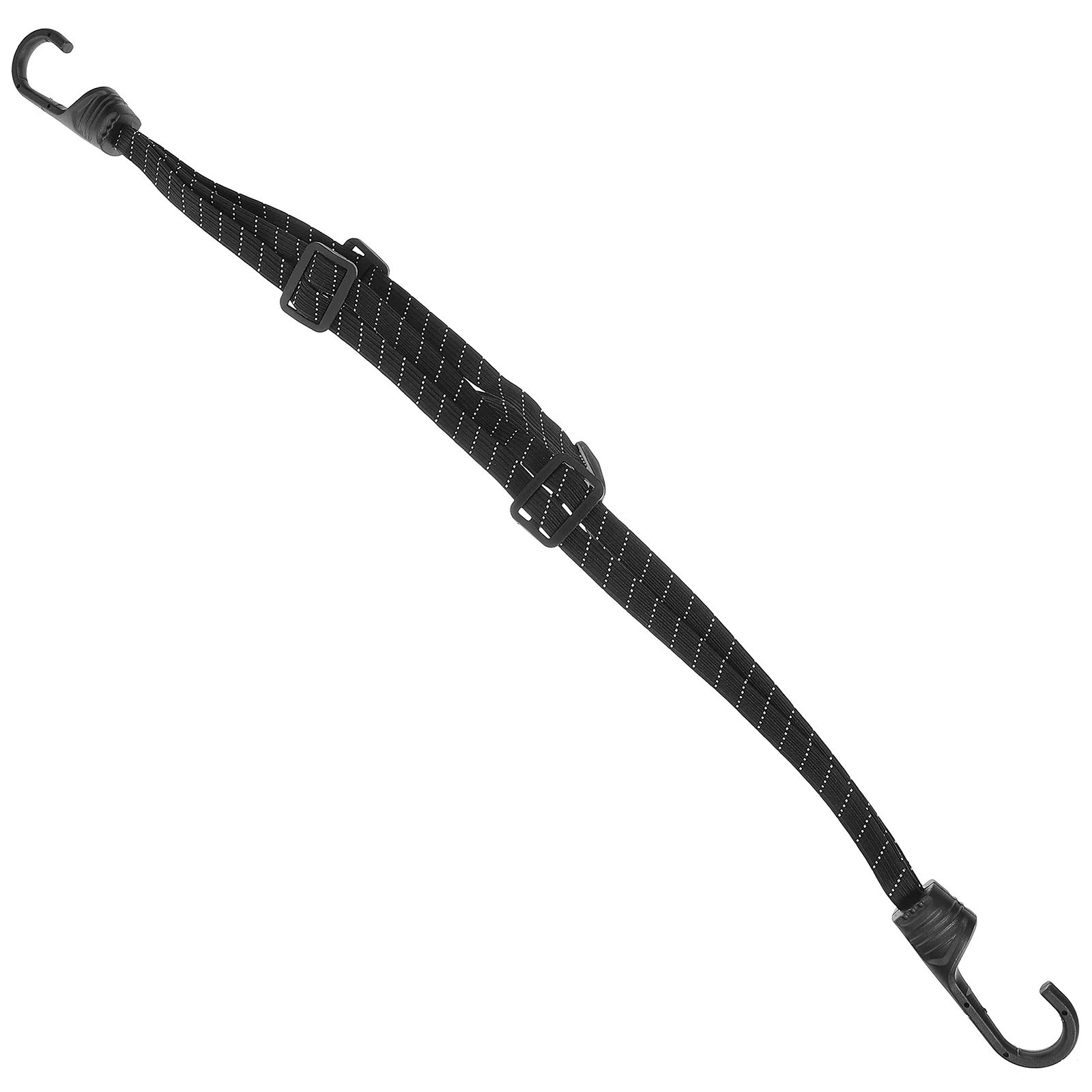 

Secure Luggage Rope Adjustable Elastic Strap Motorcycle Reflective Lightweight Portable Bike Strapping Bungee Cord