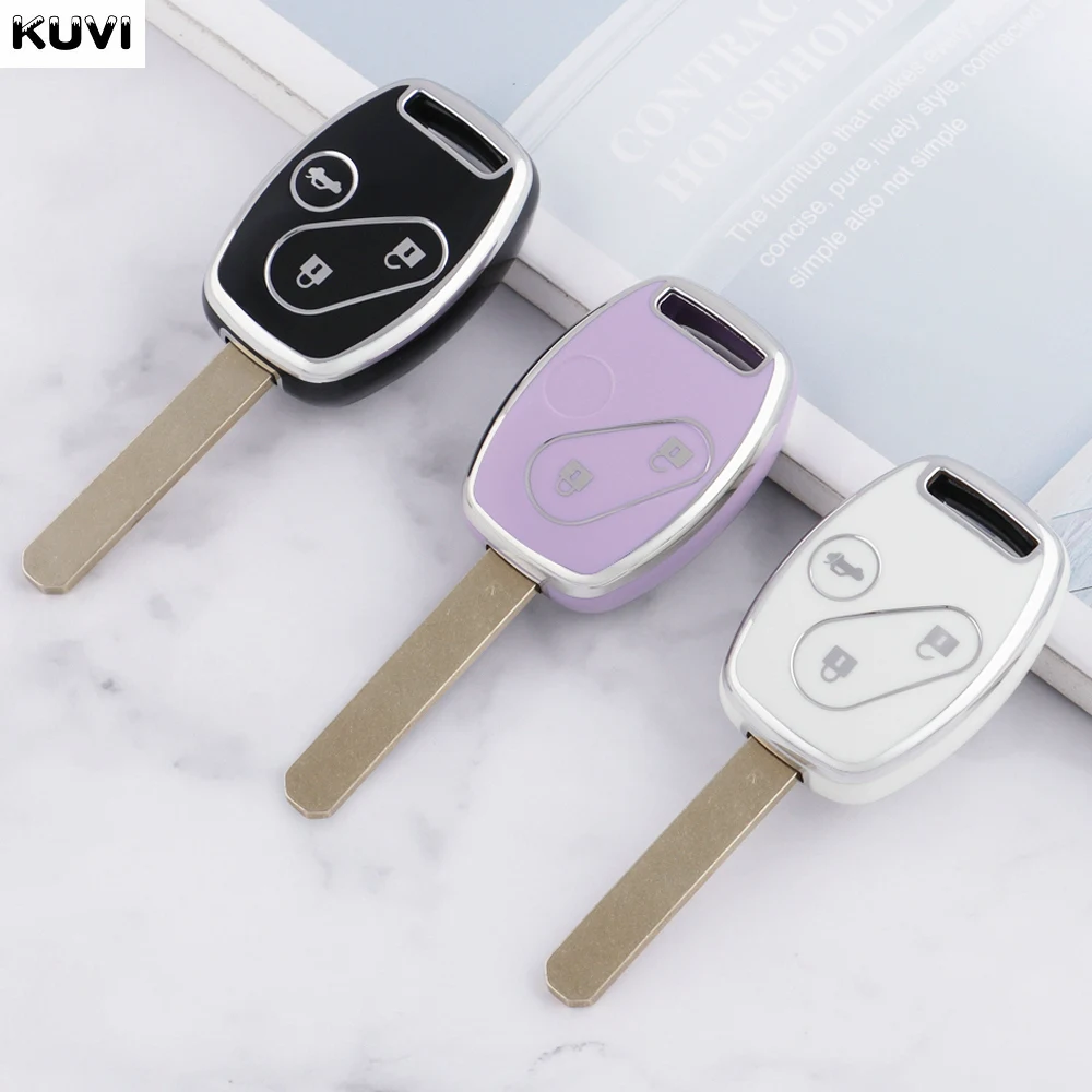 Mode TPU Auto Remote Key Case Cover Shell Fob für Honda Accord Civic Crv CR-V Pilot Insight Ridge line Protector Zubehör