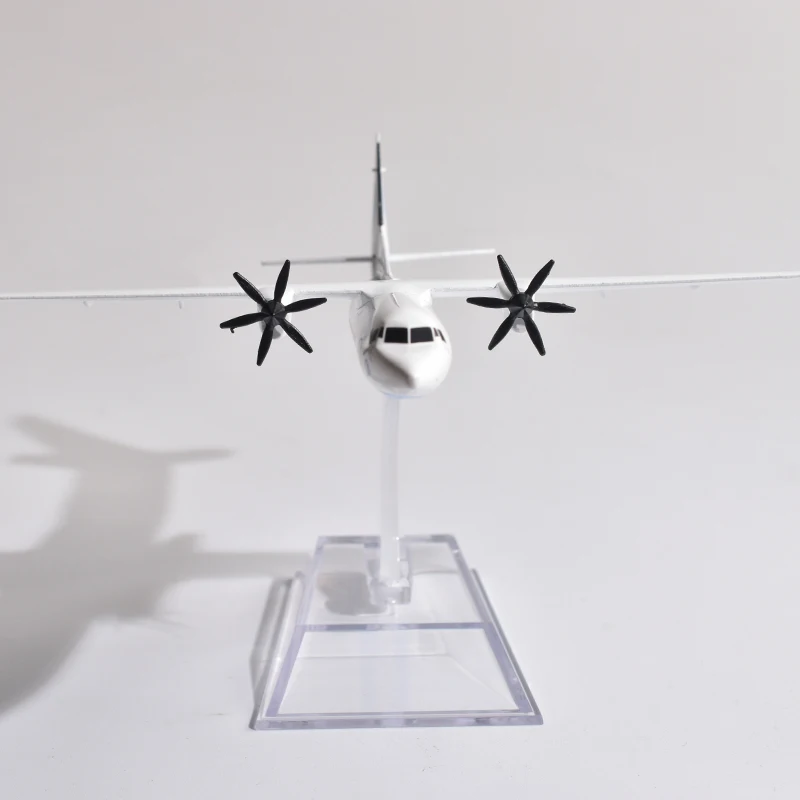 JASON TUTU 16cm  Aero Mongolia Fokker F50 Airplane ERJ145 Airways Airplane Model Plane Diecast Metal 1/400 Scale Planes