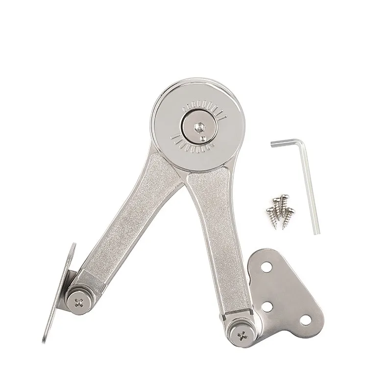 Adjustable Free‑Stop Damping Folding Gas Strut Support For Flip‑Up Cabinet Door Furniture Hardware Fitting