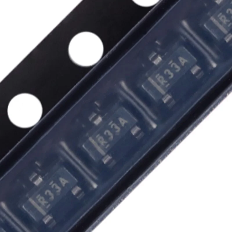 5 Brand New Original Ref3312Aidbzr Silk Screen R33A Sot-23 1.25V Voltage Reference Chips