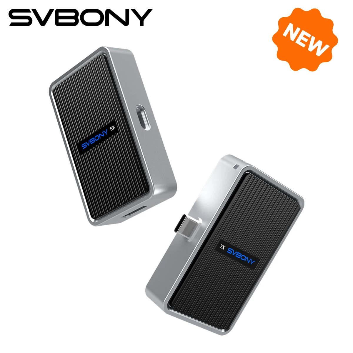 

Беспроводной комплект-удлинитель Svbony TransAir4 4K HD, портативная магнитная система проекции экрана с двухдиапазонной передачей данных через USB/Type-C