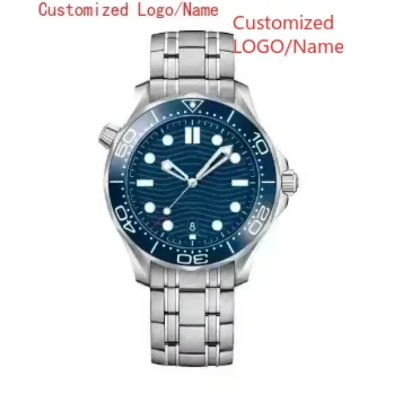 Diver 300 Relogio Masculino Автоматические часы Мужские механические часы Синий Черный Керамический браслет из нержавеющей стали по индивидуальному заказу