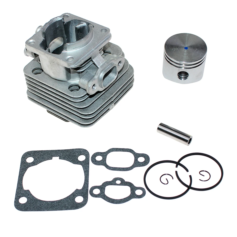 Imagem -04 - Kit de Pistão do Cilindro Apto para Oleo-mac 741 Bc420t Bcf420 Sparta 42 44 420 440s 440t 441t 441t 441bp 4400 Om43 Om43bp 61202322 40 mm