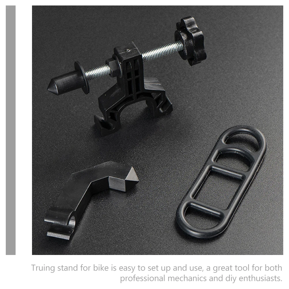 

1pcs Lightweight Bike Wheel Truing Stand Portable Bicycle Repair Tool Compact Holder For Road Bike Tuning Adjustment With