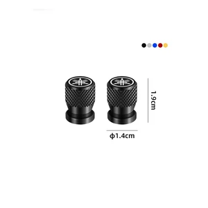 Motorcycle Wheel Tire Stem Caps Valve, Hermetic CNC Yamaha R1, R3, R25, MT-09, MT07, FZ6, XJ6, R15, TMAX, YS125, XTZ125 12 Main Miniature Sales Yamaha do - №8