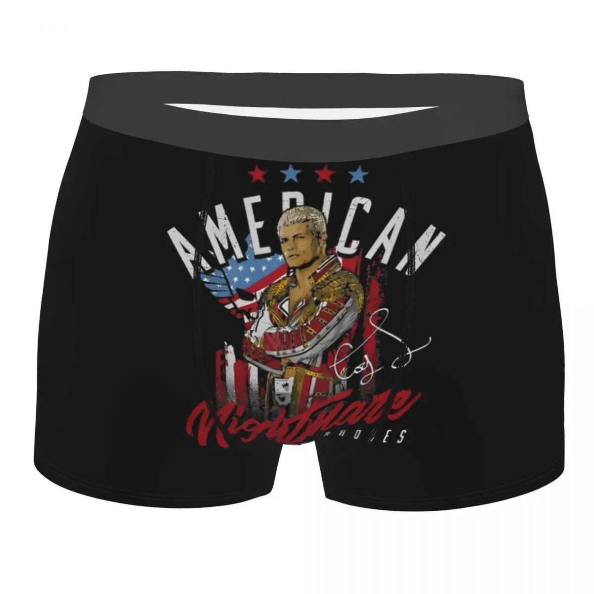 Cody Rhodes American Wrestler Wrestling Men's Underwear Boxer Briefs Shorts Panties Novelty Polyester Underpants for Homme