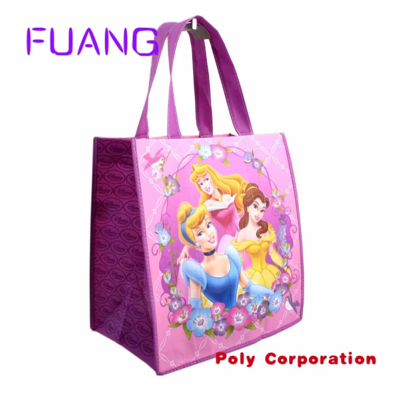 Custom  Wholesale Customized Logo Designer Strong Handles Nonwoven Eco Shopping Grocery Bag Reusable