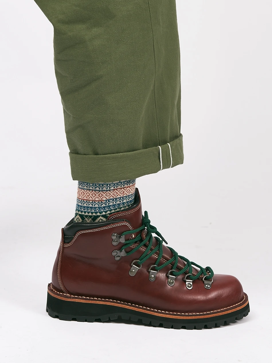 KOWM Botas de senderismo impermeables piel de vaca tobillo Goodyear - imagen 5