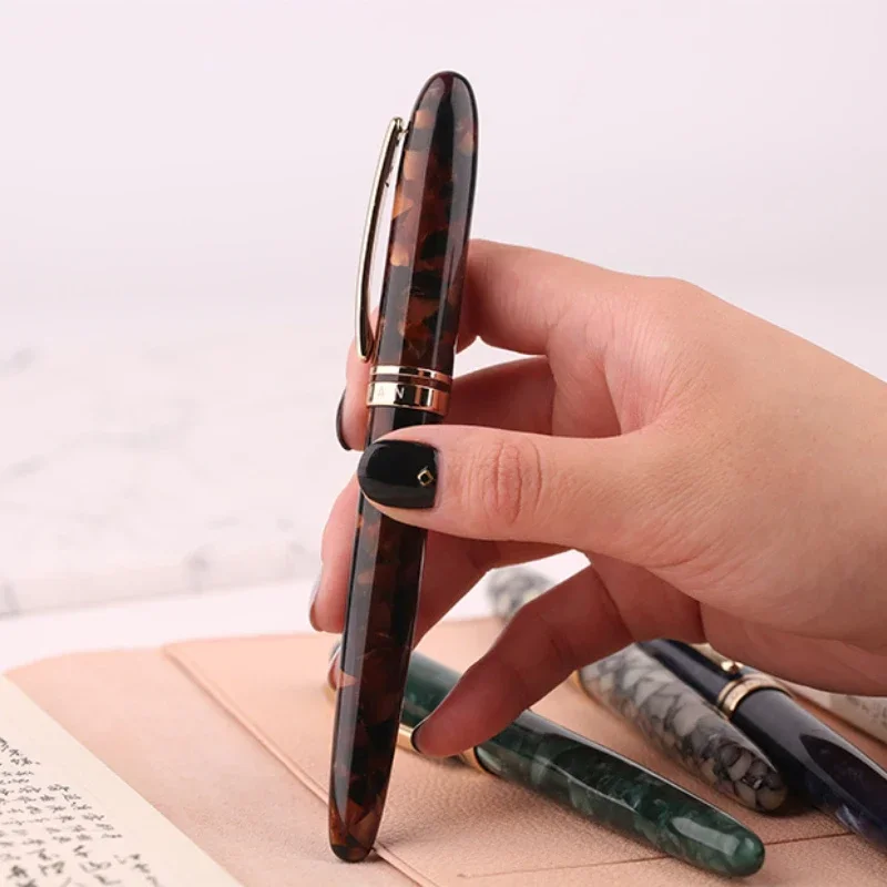 MAJOHN Craftsman M200 Resin Pen Imported From Germany, Adult Male and Female Student Writing Practice Pen Ink Pen Gift Box