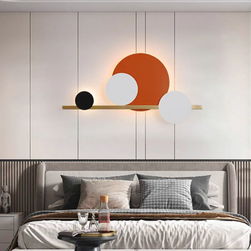 Creative Home Decoration Modern New LED Wall Lamps For Study Living Room Bedside Bedroom Aisle Parlor Flats Home Indoor Lighting