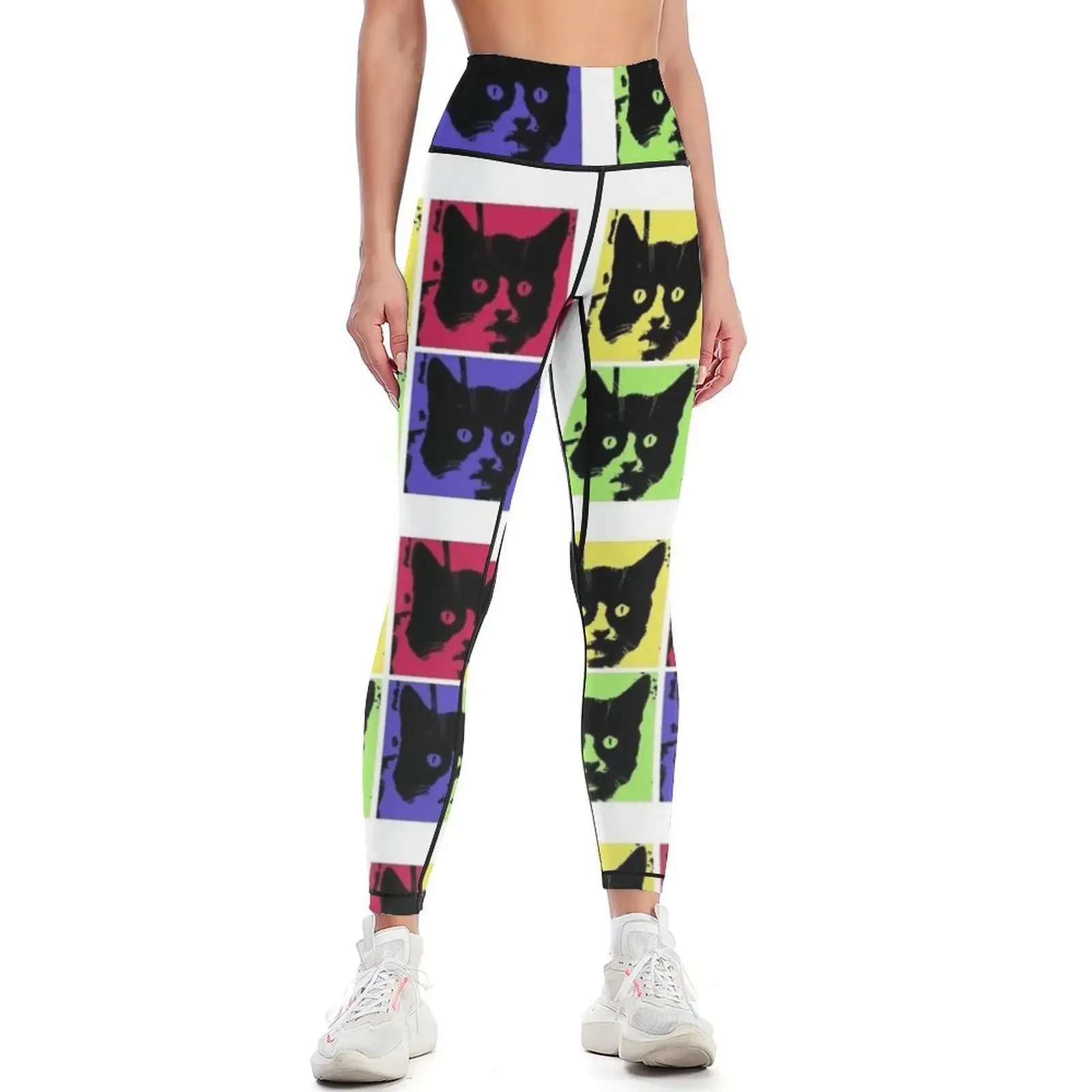 Pop Art Cat 1 Leggings sport legging Legging sexy woman high waist Womens Leggings