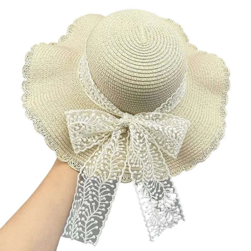 Straw Men Women Caps Sun Hats Sunscreen Spring and Summer Womens Beach Hot Clothing Accessories Gift Travel MJ1192