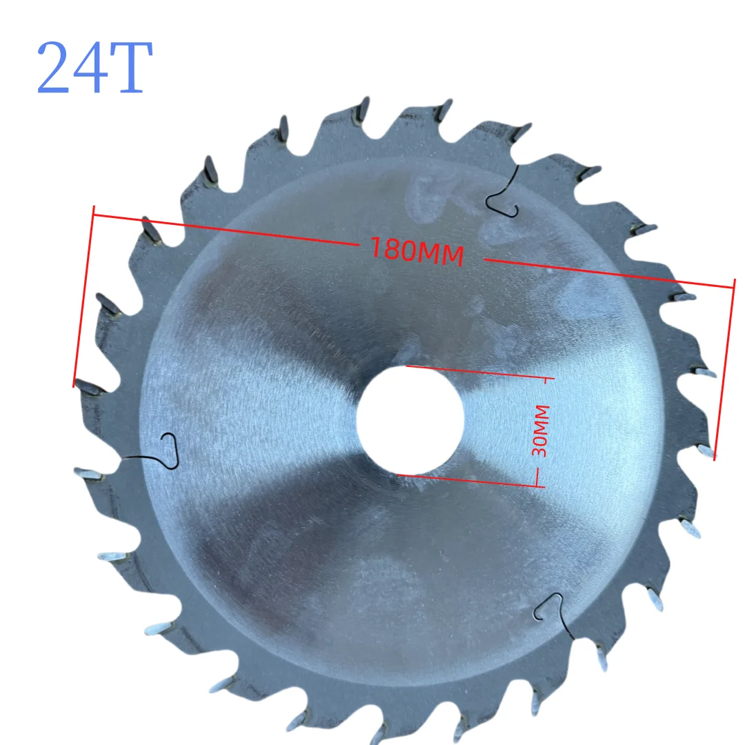 D180 9.0 Деревообрабатывающая долбежная пила из утолщенного сплава, плотная доска, прочный бесшумный пильный инструмент для прецизионной резки