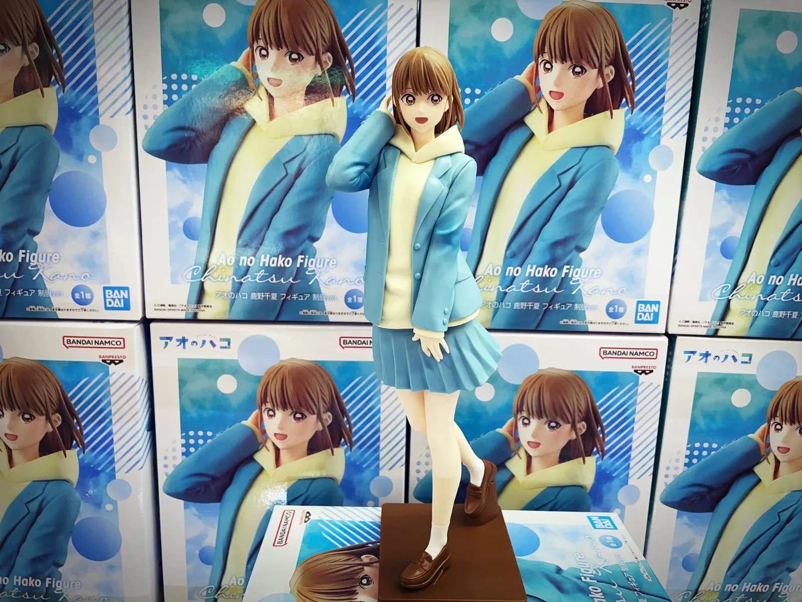 

【Оригинал】Bandai BANPRESTO Ao No Hako Chinatsu Kano Ornament Collection Модель игрушки