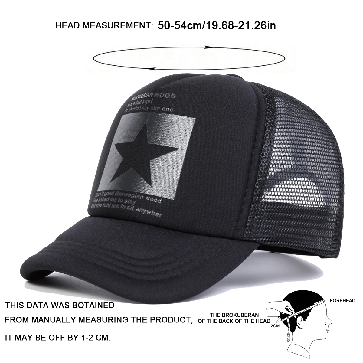 Children Five Pointed Star Print Baseball Net Caps Spring Summer Outdoor Adjustable Casual Hats Boy Girl Travel Sunscreen Hat