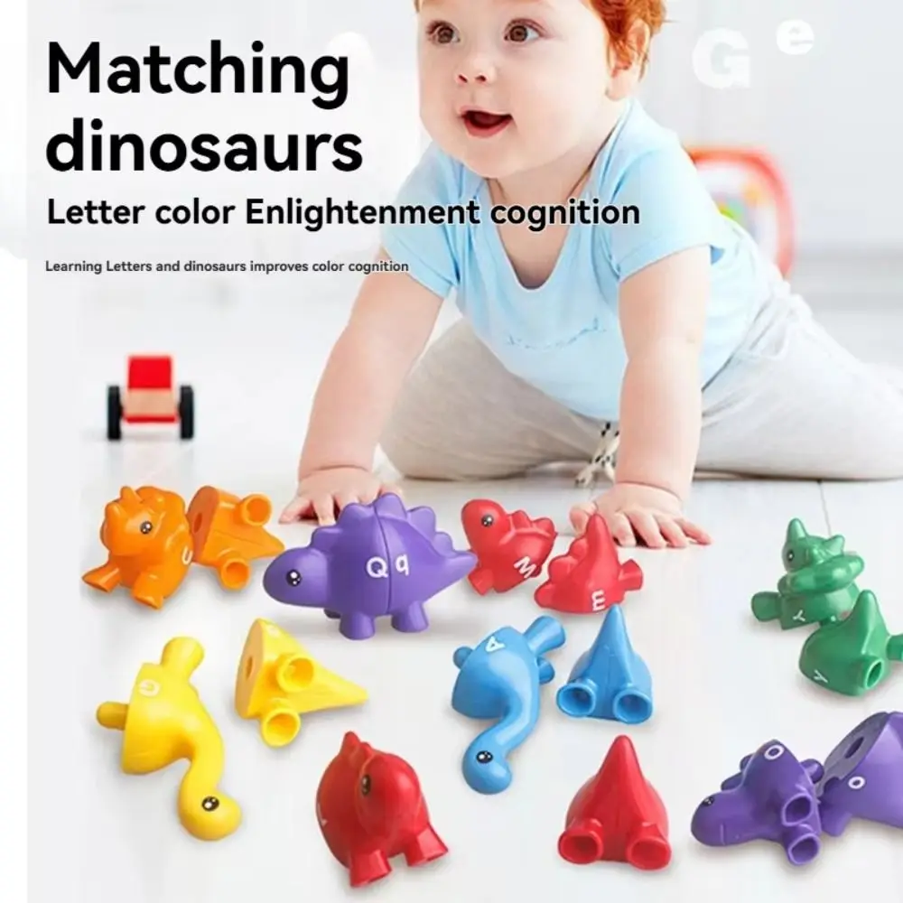 Plastic Letters Matching Letters Double-Sided Number Counting Pattern Color Sorting Montessori Puzzle Portable