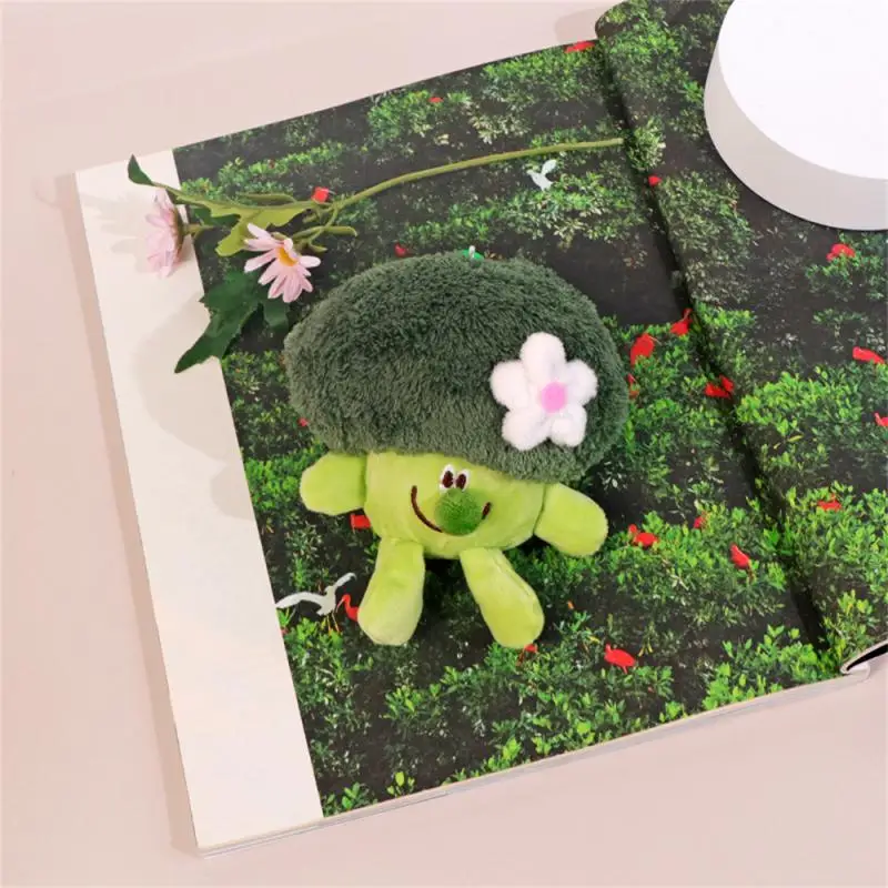 Broccoli Pendant Lovely The Ideal Gift Exquisite Craftsmanship Multi-functional Decoration Unique Design Student Gifts Doll